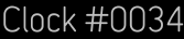Clock Catalog Number