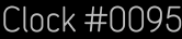Clock Catalog Number