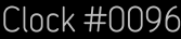 Clock Catalog Number
