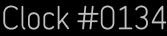 Clock Catalog Number