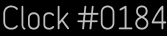 Clock Catalog Number
