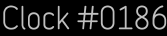Clock Catalog Number