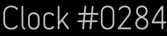 Clock Catalog Number