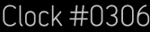 Clock Catalog Number