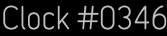 Clock Catalog Number