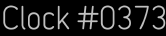 Clock Catalog Number
