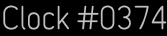 Clock Catalog Number
