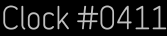 Clock Catalog Number