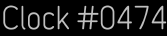 Clock Catalog Number