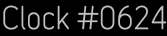 Clock Catalog Number