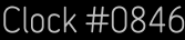 Clock Catalog Number
