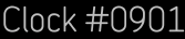 Clock Catalog Number