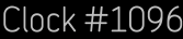 Clock Catalog Number