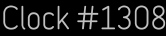Clock Catalog Number