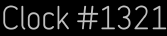 Clock Catalog Number