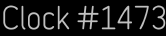 Clock Catalog Number