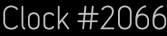Clock Catalog Number
