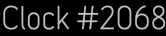 Clock Catalog Number