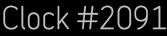 Clock Catalog Number