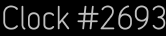 Clock Catalog Number
