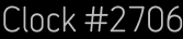 Clock Catalog Number