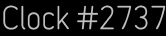 Clock Catalog Number