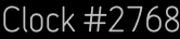 Clock Catalog Number