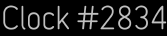 Clock Catalog Number