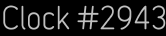 Clock Catalog Number