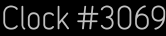 Clock Catalog Number