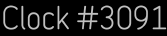 Clock Catalog Number