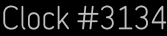 Clock Catalog Number