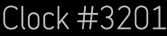 Clock Catalog Number