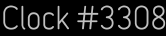 Clock Catalog Number