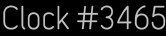 Clock Catalog Number